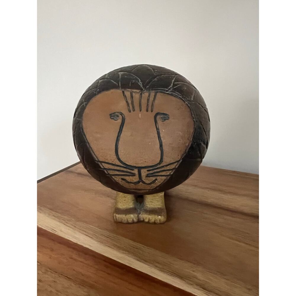 Lisa Larson for Gustavsberg Ceramic Lion 1970s JL